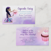 Magisches Backen Afrikanischer Märchenkuchen Visitenkarte (Vorne/Hinten)