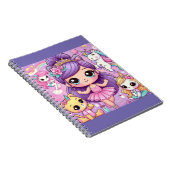 Magisches Ballerina-Notebook Notizblock (Rechte Seite)