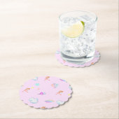 Magisches Ballett Regenbogengradienten Geburtstags Untersetzer (Vor Ort)