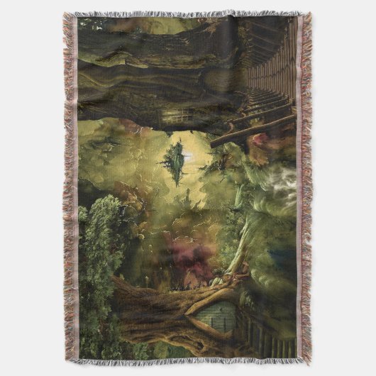 Magisches Baumhaus Decke (Vorderseite Vertikal)