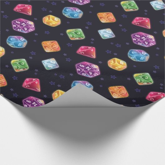 Magisches Benutzer-Würfel-Papier der Verpackung Geschenkpapier (Ecke)