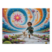 Magisches besticktes Wunderland Poster (Vorderseite)