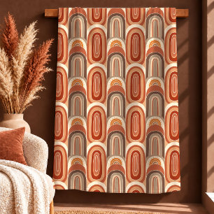 Magisches Boho-Regenbogen-Braun-Kupfer-Decke-Gesch Fleecedecke