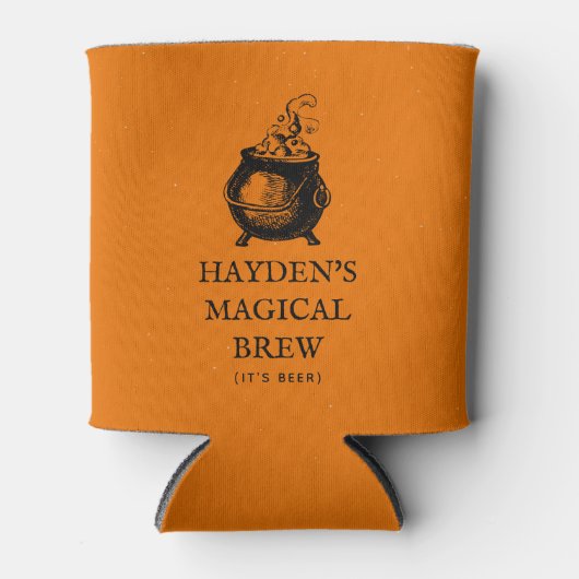 Magisches Brechen lustiges Halloween personalisier Dosenkühler (Vorderseite)