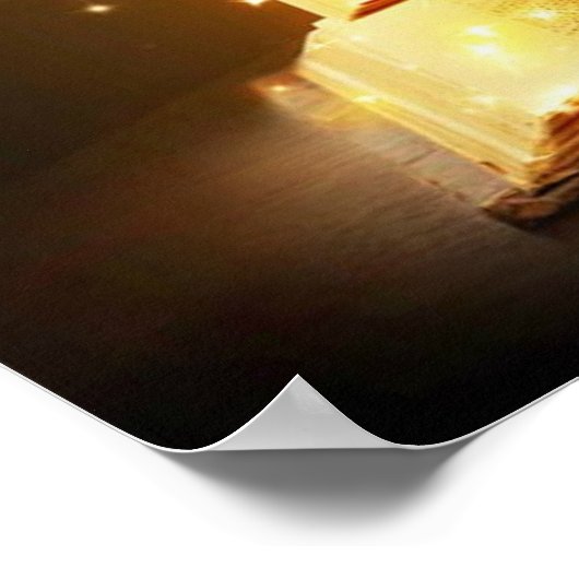 Magisches Buch Poster (Ecke)
