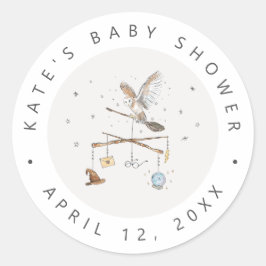 Magisches Bundle auf den Wegaufklebern Runder Aufkleber