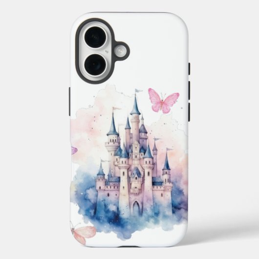 Magisches, Burg-Design Otterbox iPhone 16 Hülle (Rückseite)