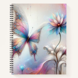 Magisches Butterfly-Notebook Notizblock