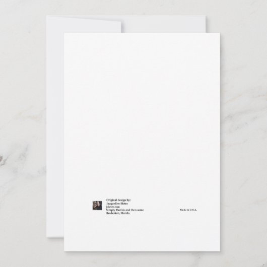 Magisches Design Einladung (Rückseite)