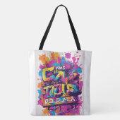 Magisches Design, schönes Design Tasche (Rückseite)