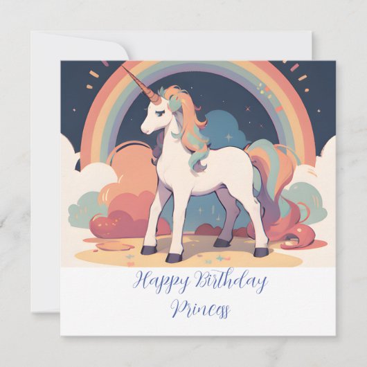 Magisches Einhorn (Vorderseite)