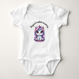 Magisches Einhorn Baby Strampler