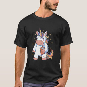 Magisches Einhorn-Büchertasche Sparkling Einhorn D T-Shirt