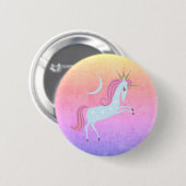 magisches Einhorn Button (Vorne & Hinten)