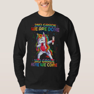 Magisches Einhorn des Abschlusses der zweiten Klas T-Shirt
