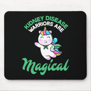 Magisches Einhorn des Krankheitskriegers Mousepad