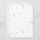 Magisches Einhorn | Einladung zum Geburtstag (Rückseite)