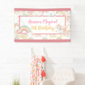 Magisches Einhorn Geburtstag Banner (Insitu)