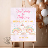 Magisches Einhorn Geburtstag Serviette
