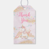 Magisches Einhorn Geschenkanhänger (Vorderseite)