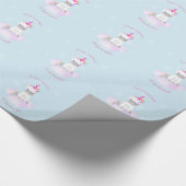 Magisches Einhorn Geschenkpapier (Ecke)