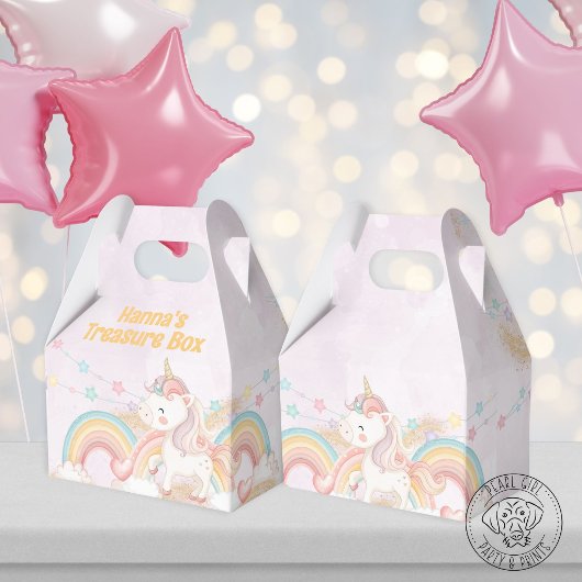 Magisches Einhorn Geschenkschachtel
