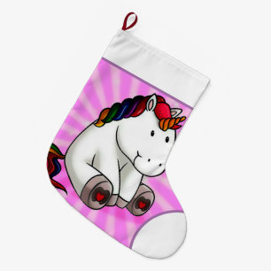 Magisches Einhorn große Weihnachtsstrumpf Großer Weihnachtsstrumpf