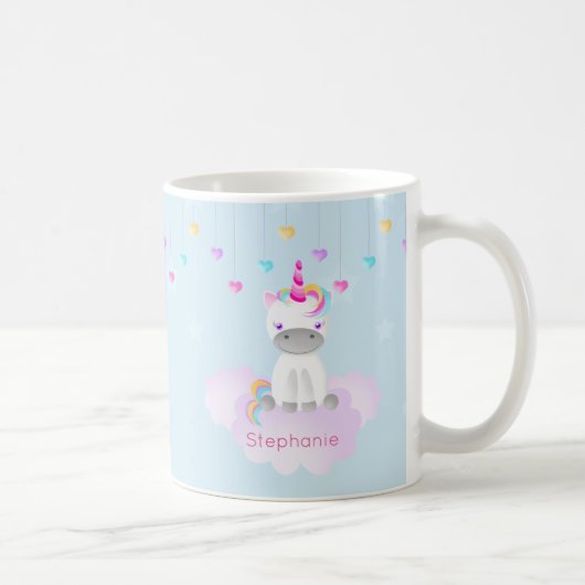 Magisches Einhorn Kaffeetasse (Rechts)