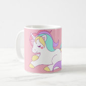 Magisches Einhorn Kaffeetasse (Vorderseite Links)