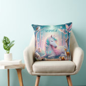 Magisches Einhorn, Kinderzimmer Baby/ Kinder Indiv Kissen (Stuhl )