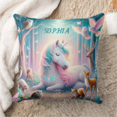 Magisches Einhorn, Kinderzimmer Baby/ Kinder Indiv Kissen (Decke)