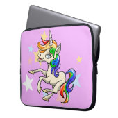 Magisches Einhorn Laptopschutzhülle (Vorderseite Links)