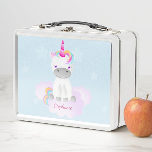 Magisches Einhorn Metall Lunch Box (Beispiel)