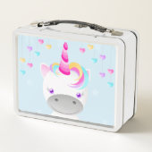 Magisches Einhorn Metall Lunch Box (Rückseite)