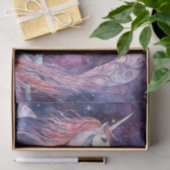 Magisches Einhorn mit rosafarbenem Manuskript Seidenpapier (Geschenk)