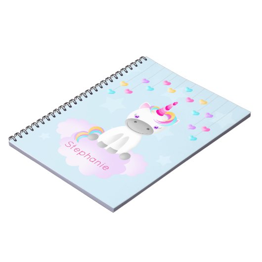 Magisches Einhorn Notizblock (Linke Seite)