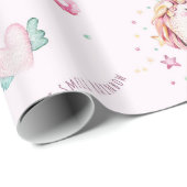 Magisches Einhorn-Packpapier Geschenkpapier (Rolleneckpunkt)