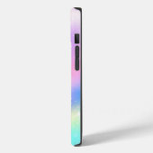 Magisches Einhorn-Panda auf Regenbogenuntergrund Case-Mate iPhone Hülle (Rückseite / Links)