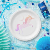 magisches Einhorn Pappteller (Party)