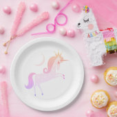 magisches Einhorn Pappteller (Party)