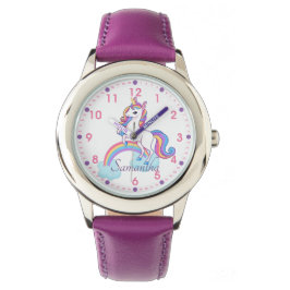 Magisches Einhorn Personalisiert Watch Armbanduhr