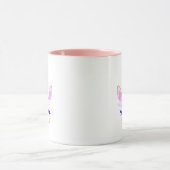 Magisches Einhorn personalisierter Name Tasse (Zentrum)