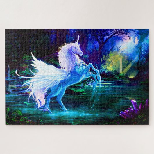 Magisches Einhorn Puzzle (Horizontal)