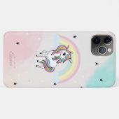 Magisches Einhorn, Regenbogen, Sterne Case-Mate iPhone Hülle (Rückseite (Horizontal))