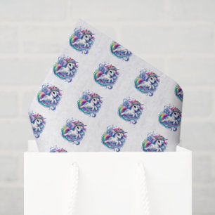 Magisches Einhorn Seidenpapier
