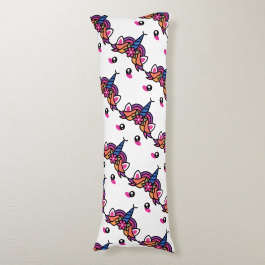 Magisches Einhorn Seitenschläferkissen (Vorderseite Vertikal)