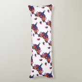 Magisches Einhorn Seitenschläferkissen (Rückseite (Vertikal))