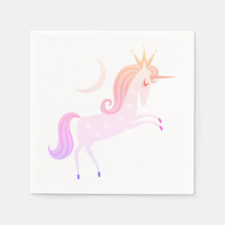 magisches Einhorn Serviette