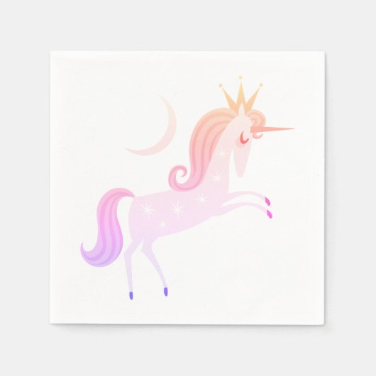 magisches Einhorn Serviette (Vorderseite)
