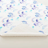 Magisches Einhorn Sherpadecke (3/4)